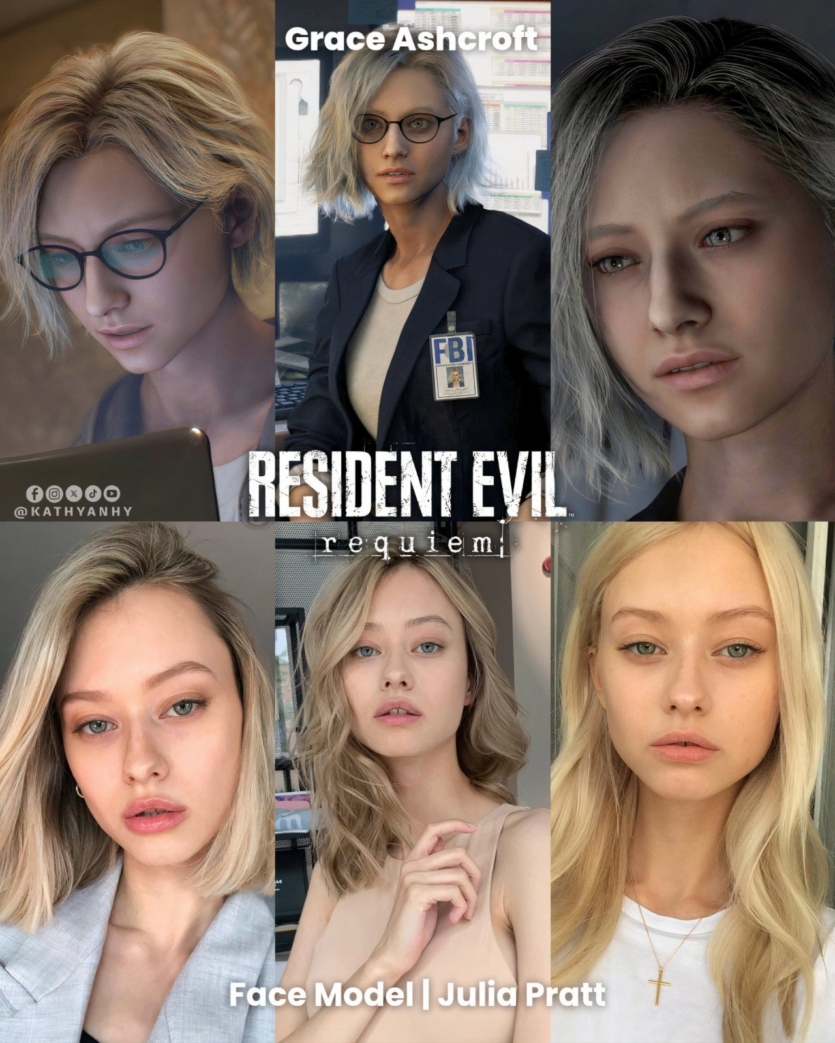 Фани Resident Evil знайшли модель, яка стала прототипом Грейс Ешкрофт у Requiem