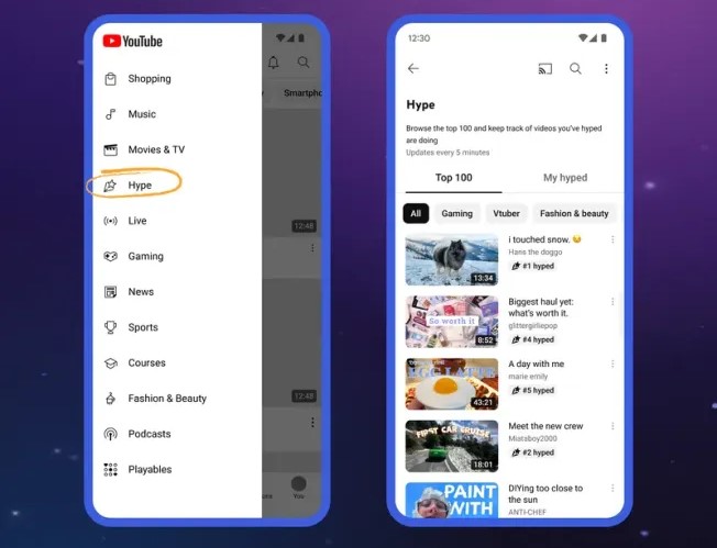 YouTube запустив кнопку Hype у 39 країнах — глядачі можуть підняти рейтинг відео