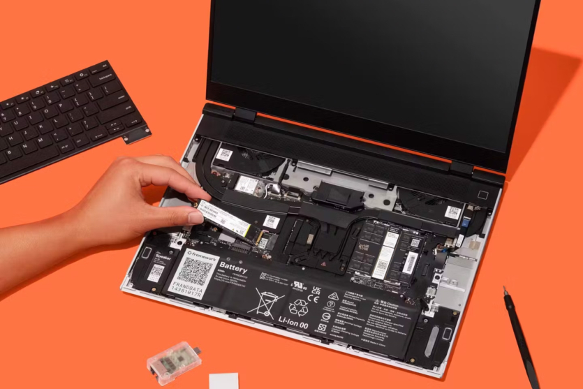 Modular Framework Laptop 16 received a variable NVIDIA RTX 5070