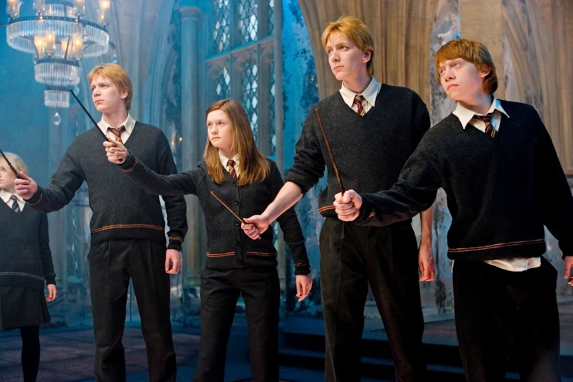 Harry Potter series introduces the Weasley children — first look at the new Ginny and twins