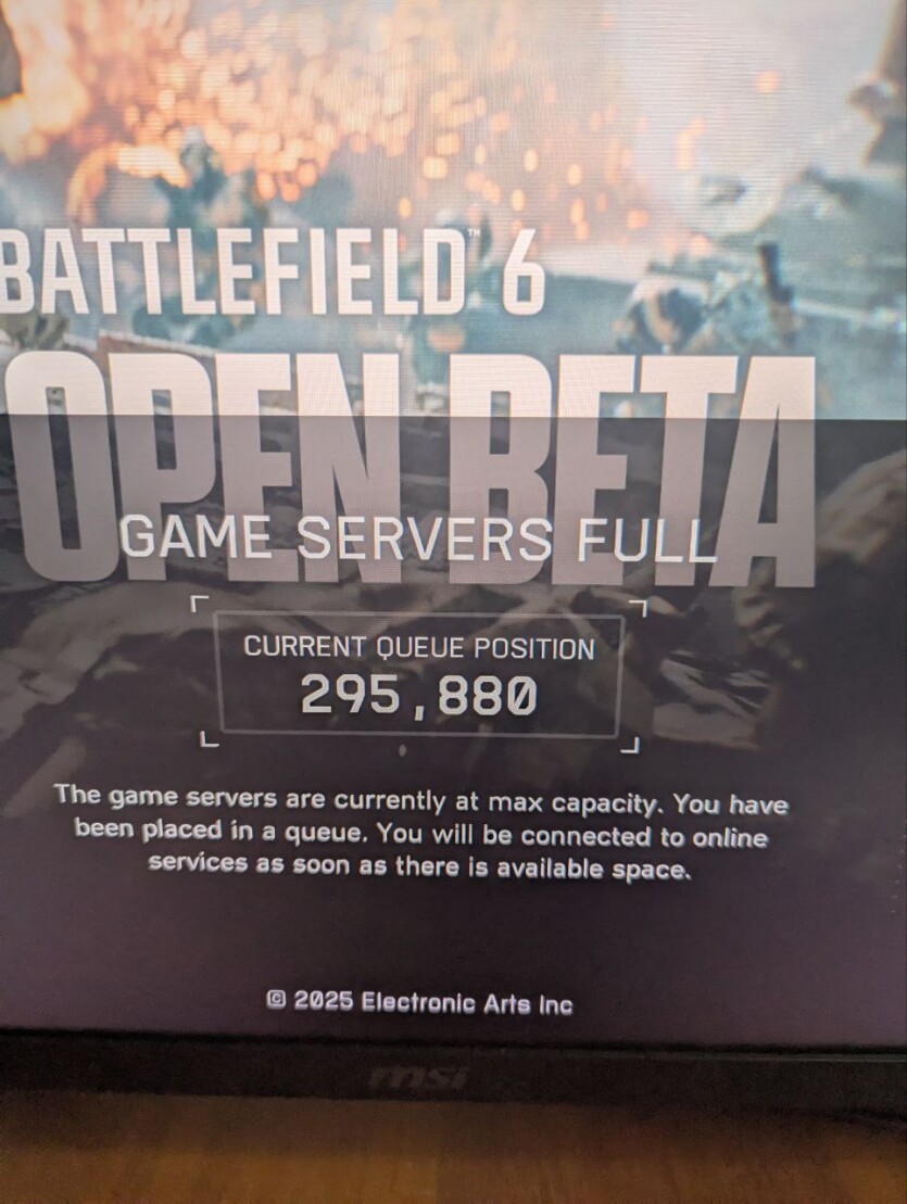 Стартувала перша бета Battlefield 6, у черзі — 250 000 гравців