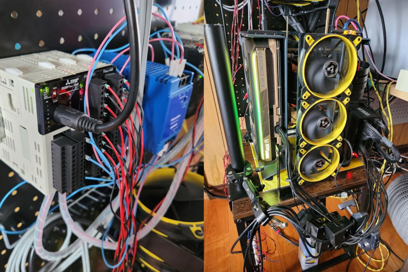 NVIDIA RTX 5090 vending machines: enthusiast shows a solid power supply system that prevents fire