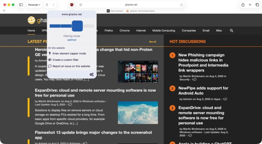 uBlock Origin Lite is now available for Safari on iOS and macOS