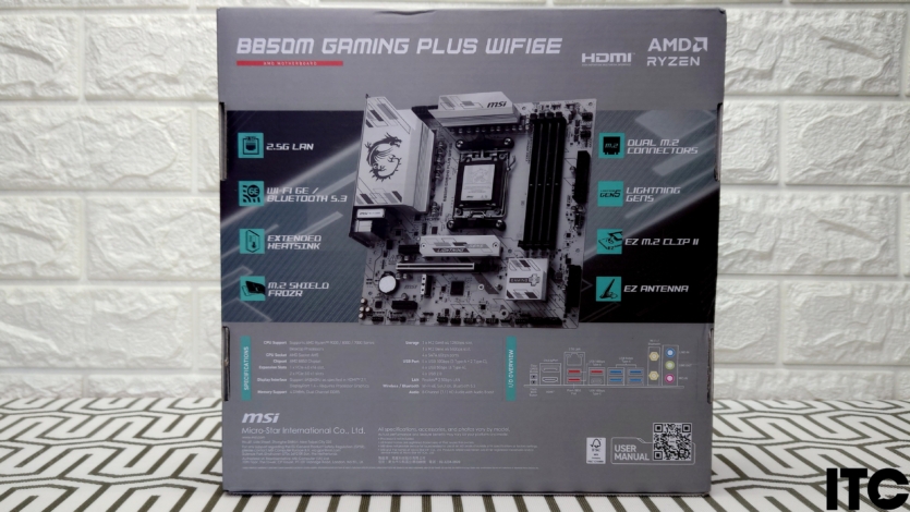 MSI B850M PLUS WIFI6E