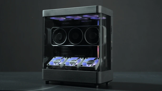 Десктопна NVIDIA RTX в ультракомпактному корпусі: знайомтеся, Wee Beastie Super Mini Fishtank