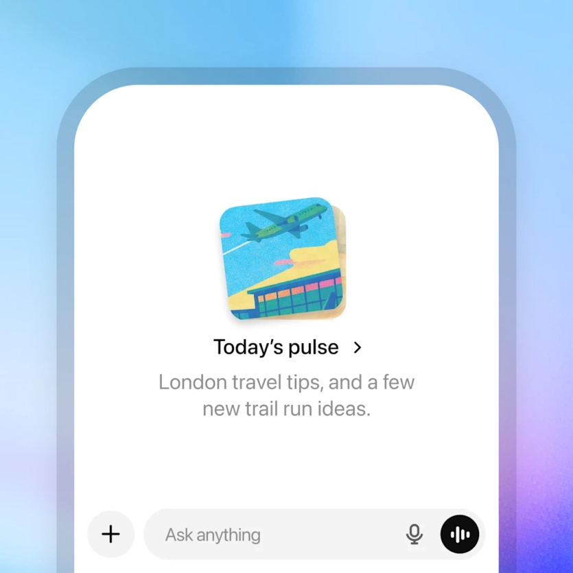 OpenAI представила ChatGPT Pulse — тепер чатбот писатиме вам сам і зранку