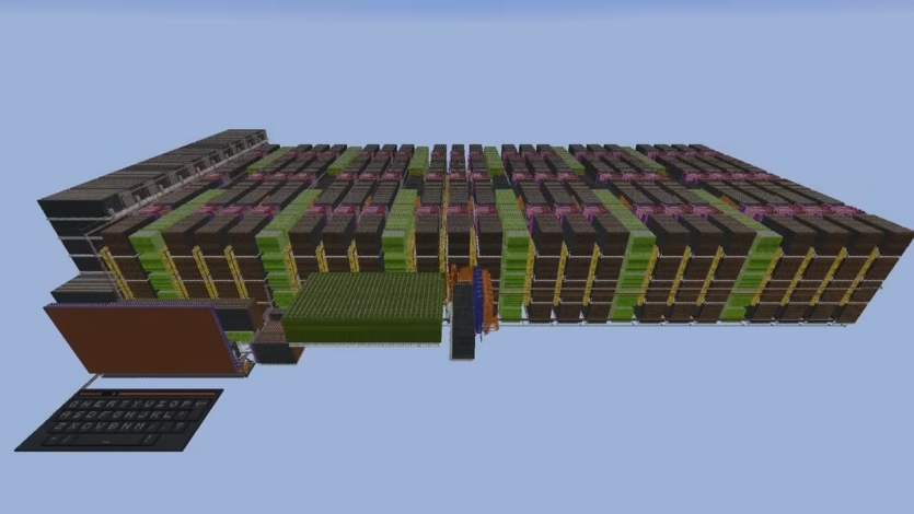 Геймер створив робочий ChatGPT в Minecraft: 5 млн параметрів та 439 млн ігрових блоків