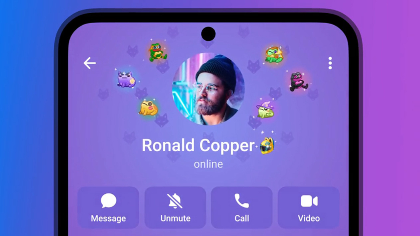 Telegram updates: new profiles with music, sticker editor, and more