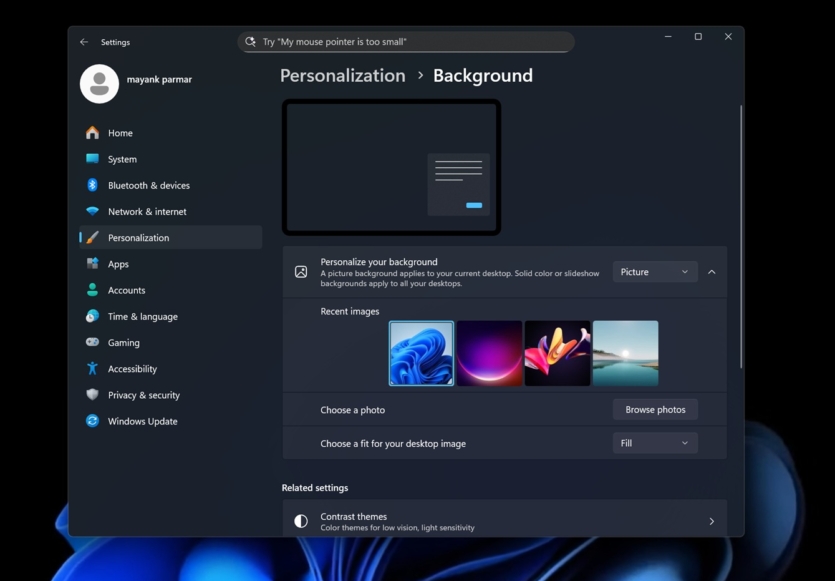 Сумуєте за Vista? Windows 11 отримає вбудовану підтримку відеошпалер