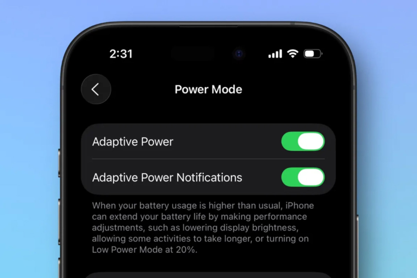 З iOS 26 Apple iPhone 17, Pro та Pro Max та Air отримали розумний режим заощадження часу роботи від акумулятора