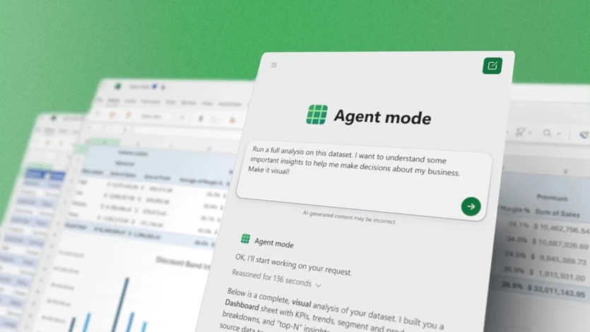 Вайб-офіс: Microsoft запускає агента ШІ в Excel і Word