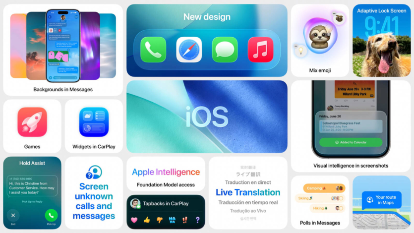 Apple випустила iOS 26.0.1: важливі виправлення Wi-Fi, Bluetooth, стільникового зв’язку та фото