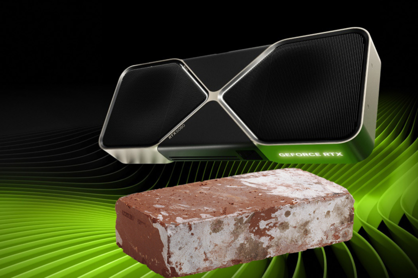 NVIDIA RTX 5080 перетворилася на цеглину прямо на шляху до власника