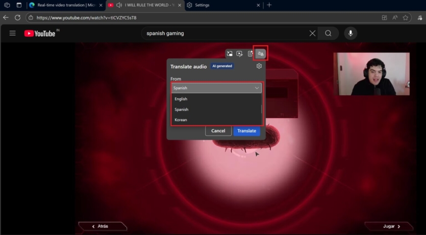 Microsoft Edge отримав голосовий переклад відео та аудіо у реальному часі — потрібно від 12 ГБ оперативної пам'яті