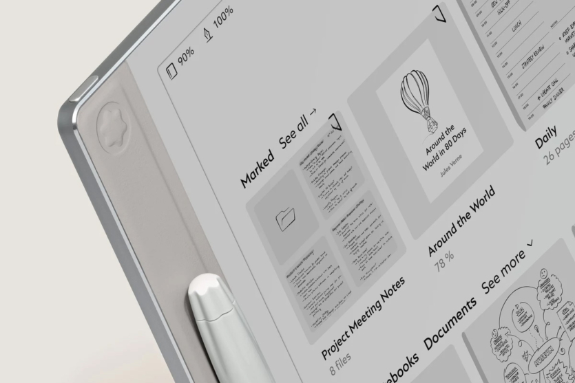 iPhone серед блокнотів: Montblanc представляє записник E Ink Digital Paper за $905