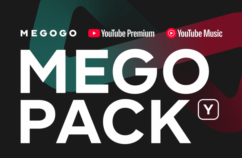 Вперше у світі: Megogo об’єднується з YouTube Premium у передплаті Megopack Y