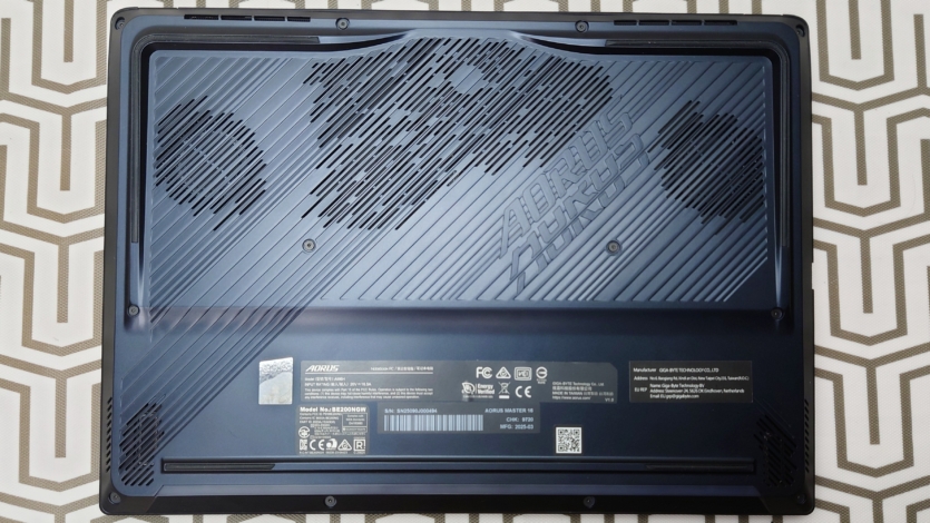 Gigabyte AORUS MASTER 16