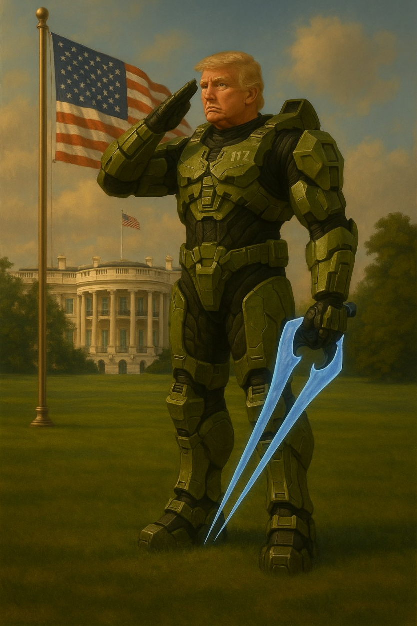 Уряд США використав арти Halo для закликів "знищення" імміграції