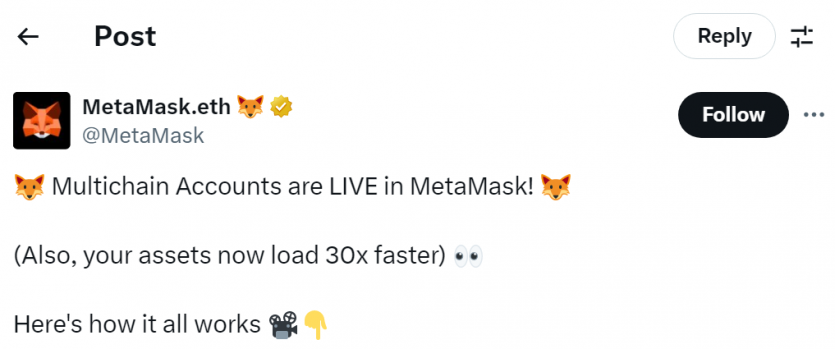 MetaMask зробив акаунти багатоканальними та готується до запуску токена