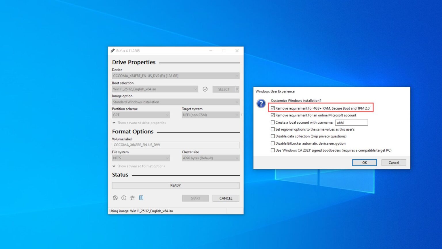 Windows 10 йде в минуле: як встановити Windows 11 25H2 на непідтримувані комп’ютери