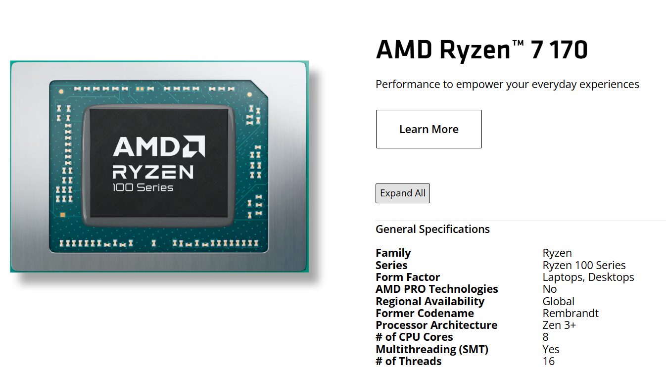 “Це ж було вже”: AMD запускає процесори Ryzen 100 and Ryzen 10