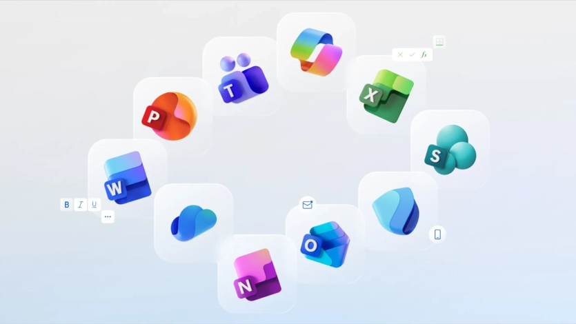 Нові значки Microsoft 365. Зображення: Microsoft