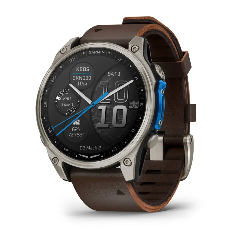 Новий флагманський годинник Garmin D2 Mach 2 за $1350 отримав ліхтар, дзвінки та деталізовані карти