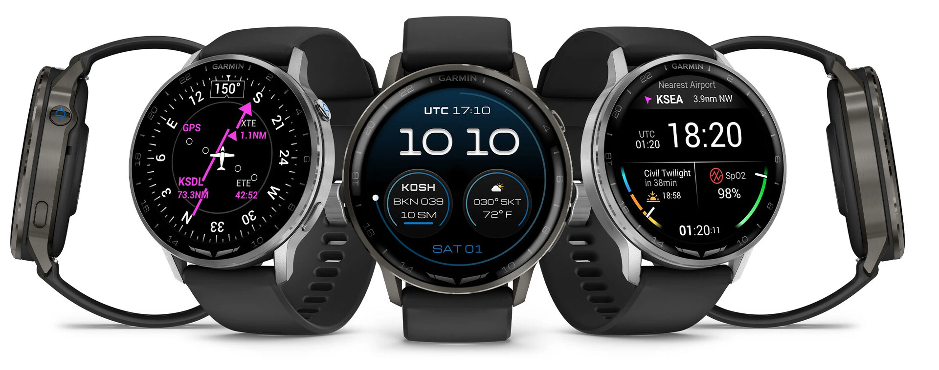 D2 Air X15: годинник Garmin для пілотів із 10-денною автономністю