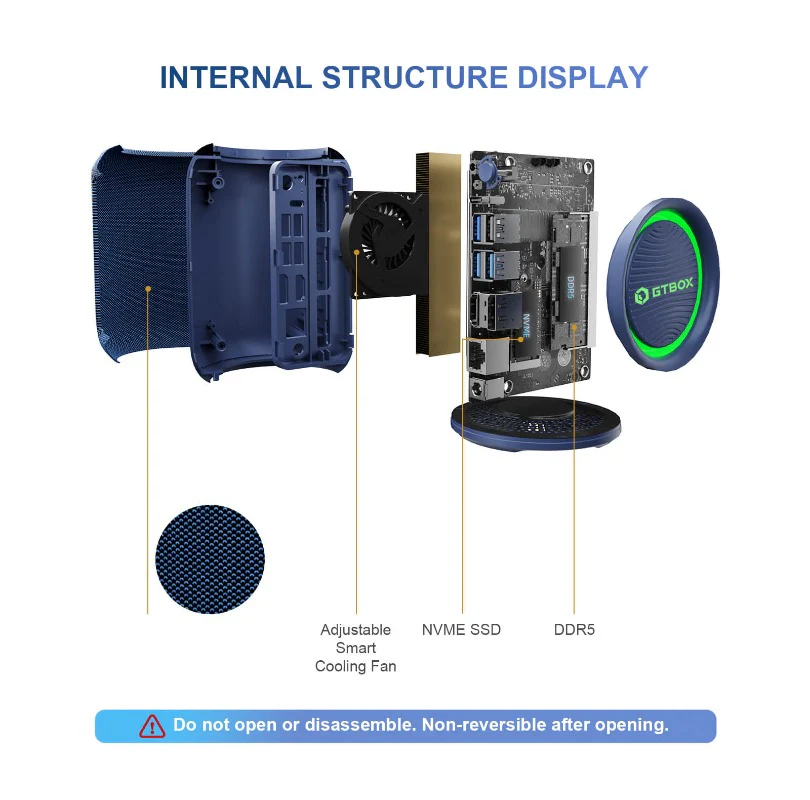 Ця колонка справді розумна: всередині GTBOX T1 є міні-ПК з AMD Ryzen 7 8745HS