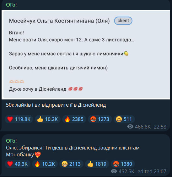 "Лимонна" лихоманка збільшила навантаження на monobank у 7 разів, участь взяли близько мільйона клієнтів