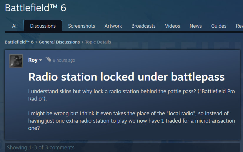 У Battlefield 6 запустили радіо як в GTA, але треба розщедритись на $25