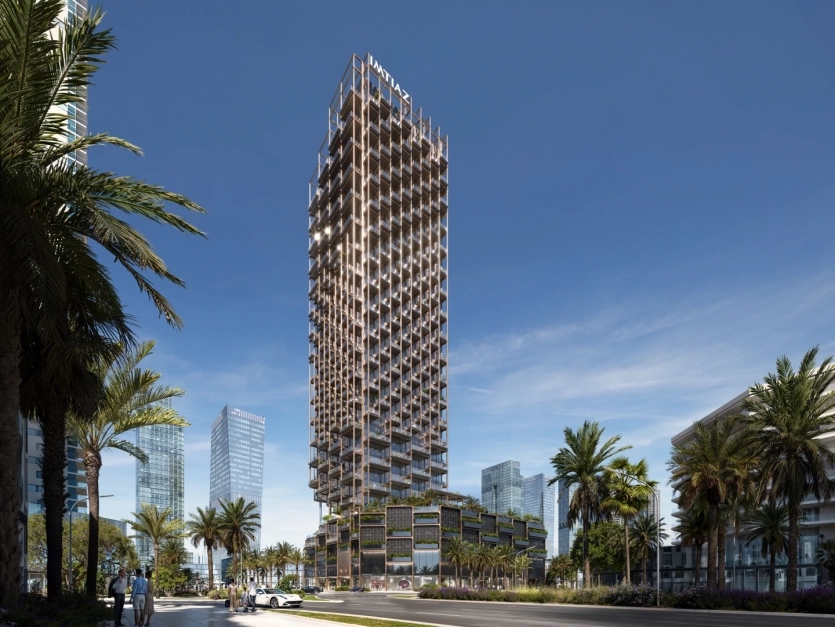 Вежа навиворіт: в Дубаї збудують хмарочос з великими терасами, як у фантастичних фільмах