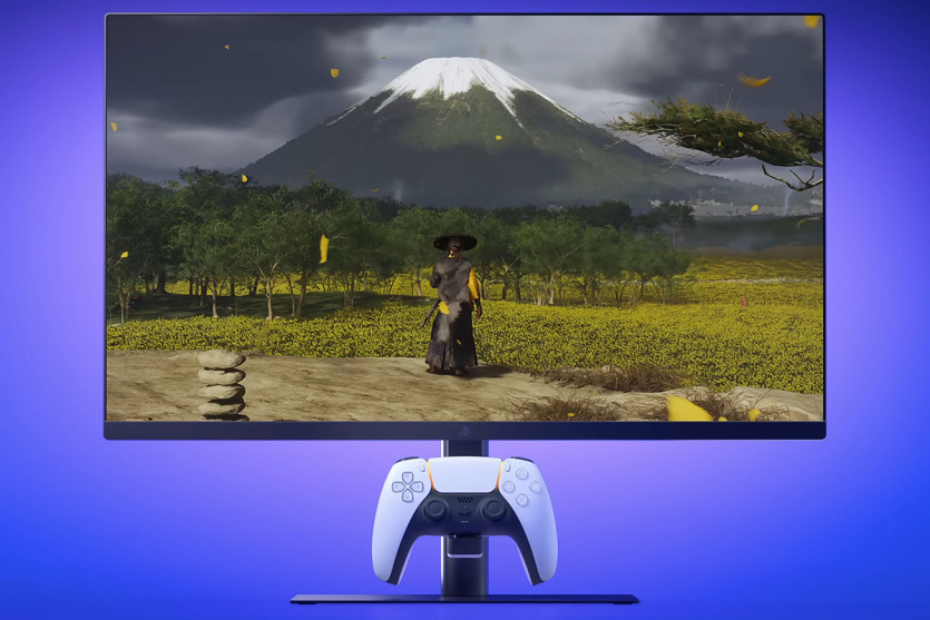 Sony представила офіційний монітор PlayStation з зарядкою-тримачем для контролера DualSense