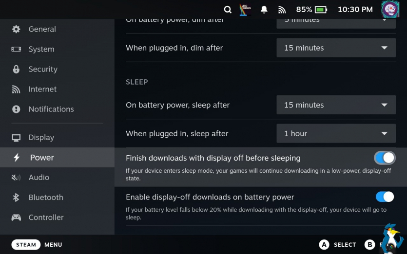 Steam Deck тепер може завантажувати ігри з вимкненим екраном