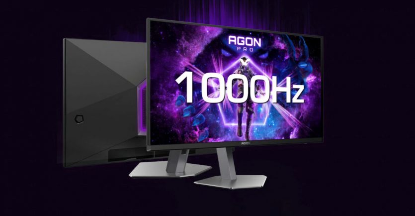AOC готує ігрові монітори AGON 2026 з 1000 Гц у FullHD та 165 Гц у 5K