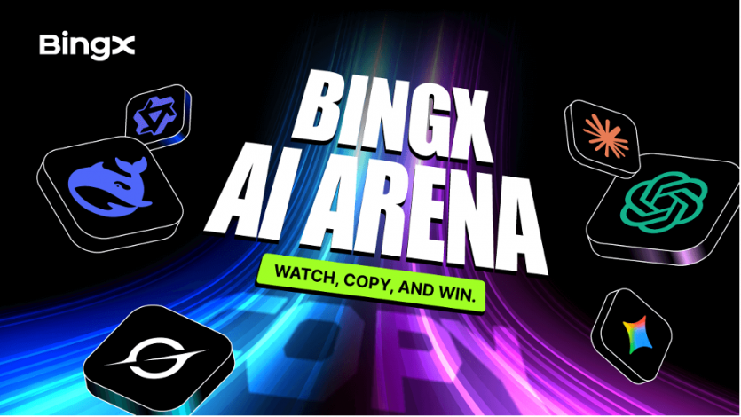 Криптобіржа BingX запускає AI Arena — першу в світі платформу змагань ШІ у сфері копітрейдингу