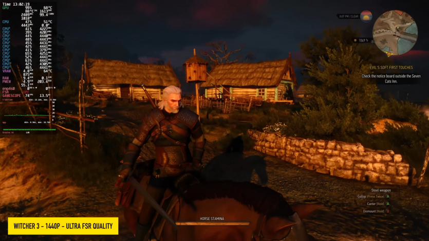 Ютубер зібрав власну Steam Machine: Cyberpunk 2077 60+ FPS без FSR в 1440p