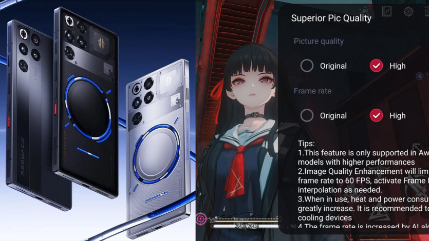 Мобільні ігри як на ПК: RedMagic 11 Pro отримав генерацію кадрів та масштабування завдяки нейромережі