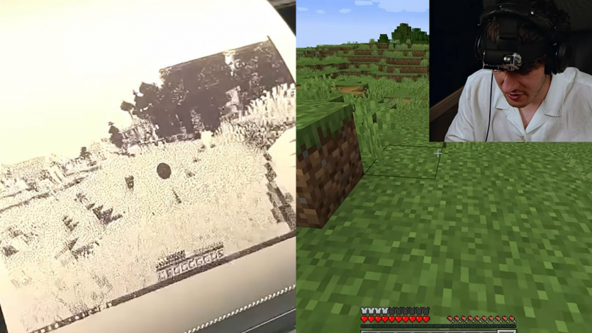 Новий Doom для зумерів: стример проходить Minecraft на принтері з частотою 0,5 кадра в секунду