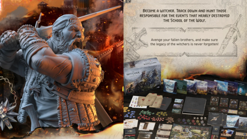 Фани The Witcher зібрали майже 3 млн євро за 20 днів на офіційну "настолку" про падіння Каер-Морена