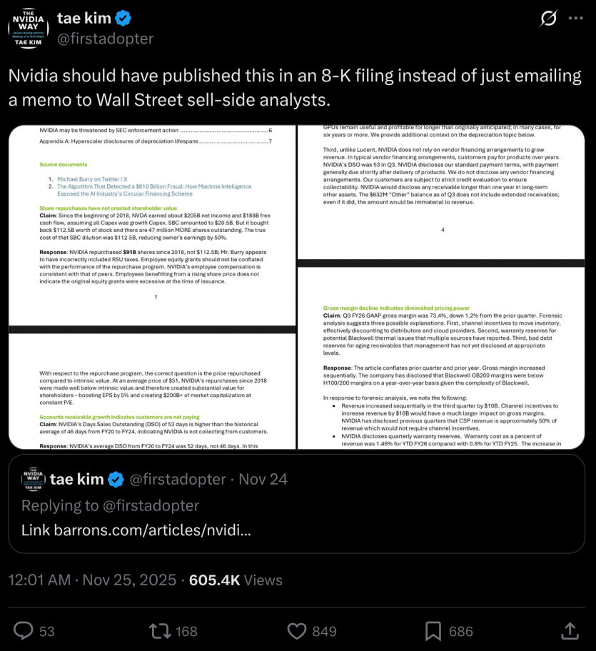 NVIDIA підозрюють у маніпулюванні фінансовою звітністю у стилі Enron, котра збанкрутувала у 2000 році