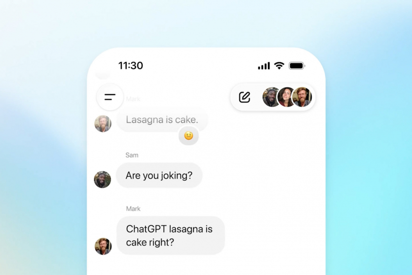 ChatGPT стає справжнім чатом: до розмови можна запросити інших людей, функція працює в усьому світі