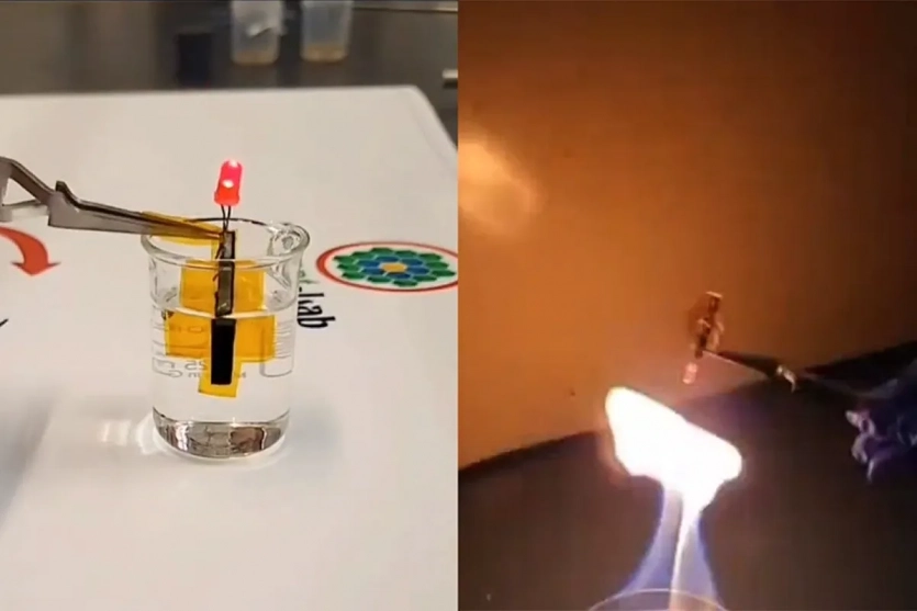 Нові цинково-повітряні акумулятори працюють після проколу, занурення та підпалення