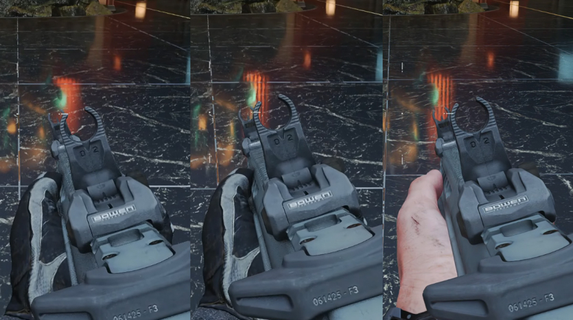 Порівняння AMD FSR Ray Regeneration з NVIDIA DLSS Ray Reconstruction в Call of Duty, — очікуваний результат