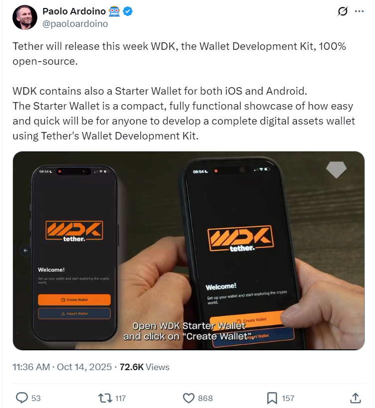 Tether отримала $10 млрд прибутку в останньому кварталі та планує $15 млрд до кінця року