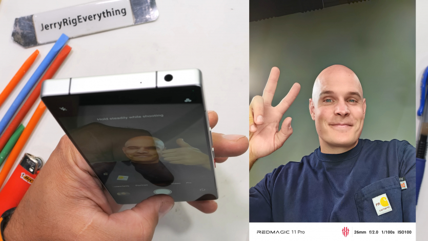 JerryRigEverything розібрав RedMagic 11 Pro: “Як іншопланетна технологія. Уявляю, як зрадіє Apple, коли винайде подібне років через 10"