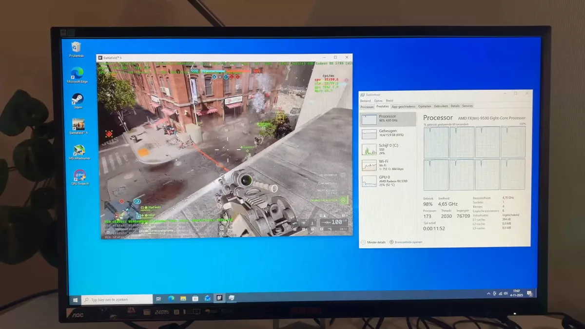 Battlefield 6 на AMD FX-9590: з 12-річного процесора "вичавили" все можливе