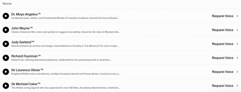 "Інновації прославлять людство": Метью Макконахі та Майкл Кейн ліцензували свої голоси для ШІ