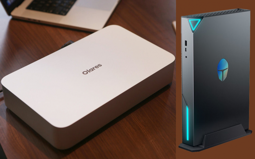 Компактні ПК з NVIDIA RTX 5090: Olares і Thunderobot представили моделі у дизайні Mac Mini та консолі