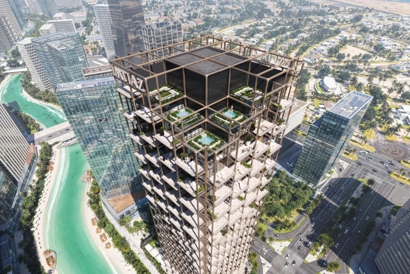 Вежа навиворіт: в Дубаї збудують хмарочос з великими терасами, як у фантастичних фільмах